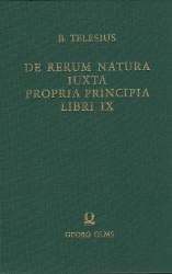 De rerum natura iuxta propria principia. Libri IX