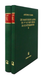 Les Manuscrits Latins du Ve au XIIIe siècle