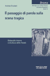 Buchcover Il passaggio di parola sulla scena tragica