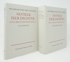 Notker der Dichter und seine geistige Welt - Steinen, Wolfram von den