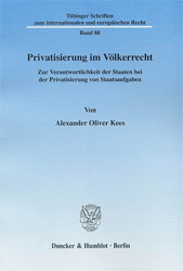 Privatisierung im Völkerrecht