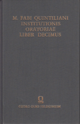Institutionis oratoriae liber decimus