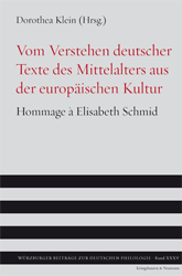 Vom Verstehen deutscher Texte des Mittelalters aus der europäischen Kultur