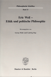 Eric Weil - Ethik und politische Philosophie