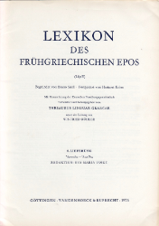 Lexikon des frühgriechischen Epos. Lieferung 8: Aristaios - Atreidês