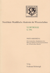 Die deutsche Akademie der Wissenschaft als Körperschaft des öffentlichen Rechts