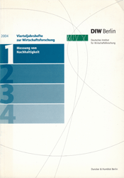 Buchcover Messung von Nachhaltigkeit