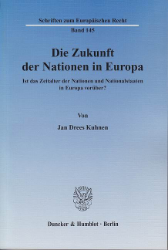 Buchcover Die Zukunft der Nationen in Europa