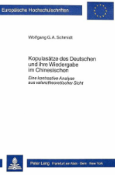 Kopulasätze des Deutschen und ihre Wiedergabe im Chinesischen