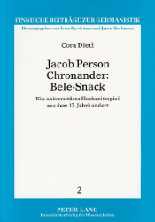 Jacob Person Chronander: Bele-Snack