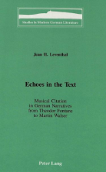 Echoes in the Text - Leventhal, Jean H.