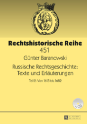 Russische Rechtsgeschichte II