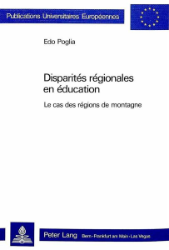Disparités régionales en éducation: le cas des régions de montagne