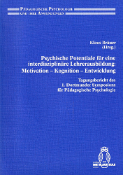 Psychische Potentiale für eine interdisziplinäre Lehrerausbildung