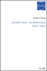 De Wolff à Kant/Von Wolff zu Kant