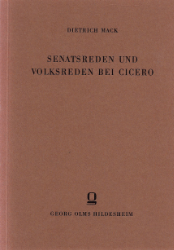 Senatsreden und Volksreden bei Cicero