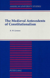 The Medieval Antecedents of Constitutionalism