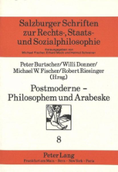 Postmoderne - Philosophem und Arabeske
