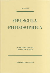 Opuscula Philosophica