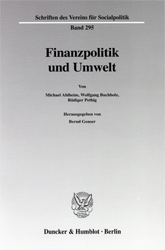 Finanzpolitik und Umwelt