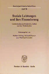 Soziale Leistungen und ihre Finanzierung