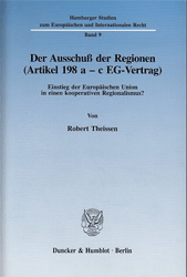 Der Ausschuß der Regionen (Artikel 198 a - c EG-Vertrag)