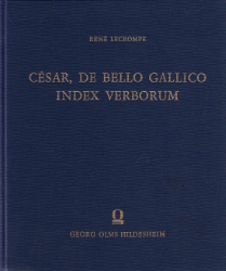 César, De Bello Gallico. Index verborum
