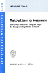 Marktreaktionen von Konsumenten