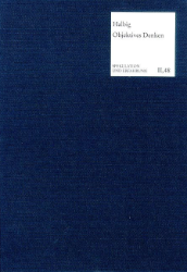 Buchcover Objektives Denken