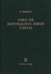 Varii de naturalibus rebus libelli