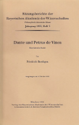 Dante und Petrus de Vinea