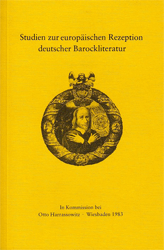 Studien zur europäischen Rezeption deutscher Barockliteratur