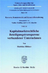 Kapitalmarktrechtliche Beteiligungstransparenz verbundener Unternehmen