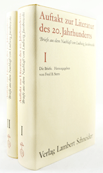 Auftakt zur Literatur des 20. Jahrhunderts