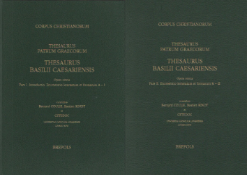 Thesaurus Basilii Caesariensis I et II