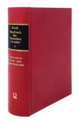 Handbuch der Deutschen Literatur seit der Mitte des 18. Jahrhunderts bis auf die neueste Zeit. Band VI