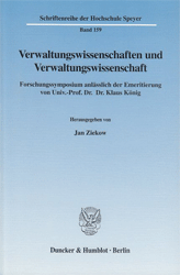 Verwaltungswissenschaften und Verwaltungswissenschaft