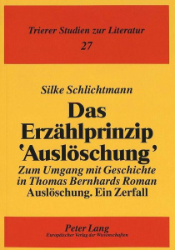 Das Erzählprinzip 'Auslöschung'