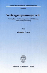 Vertragsanpassungsrecht