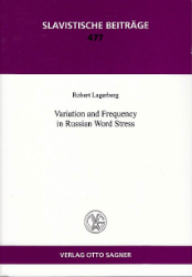 Variation and Frequency in Russian Word Stress