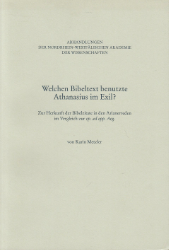 Welchen Bibeltext benutzte Athanasius im Exil?