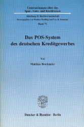 Das POS-System des deutschen Kreditgewerbes