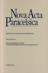 Nova Acta Paracelsica. Neue Folge; Band 12