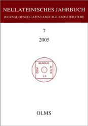 Neulateinisches Jahrbuch. Band 7 · 2005