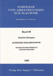 Russische Sprachstatistik - Kempgen, Sebastian