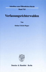 Verfassungsrichterwahlen