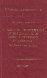A taxonomic description of the dialects of Serbs and Croats in Hungary