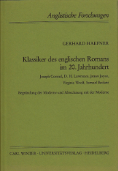 Klassiker des englischen Romans im 20. Jahrhundert