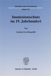 Immissionsschutz im 19. Jahrhundert