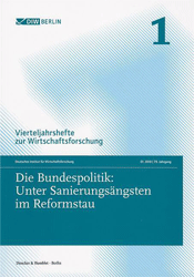 Die Bundespolitik: Unter Sanierungsängsten im Reformstau